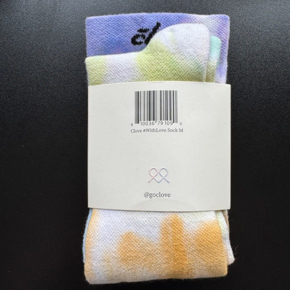 NWT Clove Compression Socks, Medium (W8-11.5), Rainbow Tie‎ Dye, Nurse Travel - Picture 4 of 4